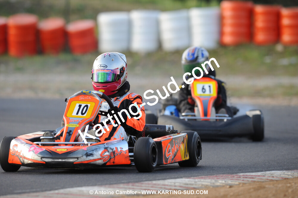 08/11/2009 : 5ème manche du Championnat du Sud 2009 à Ganges (photos Antoine Camblor) 2009 — karting