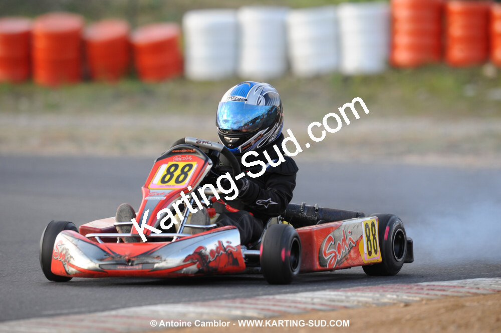 08/11/2009 : 5ème manche du Championnat du Sud 2009 à Ganges (photos Antoine Camblor) 2009 — karting