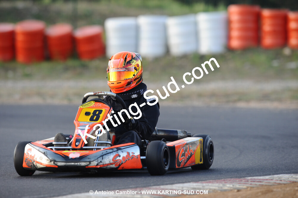 08/11/2009 : 5ème manche du Championnat du Sud 2009 à Ganges (photos Antoine Camblor) 2009 — karting
