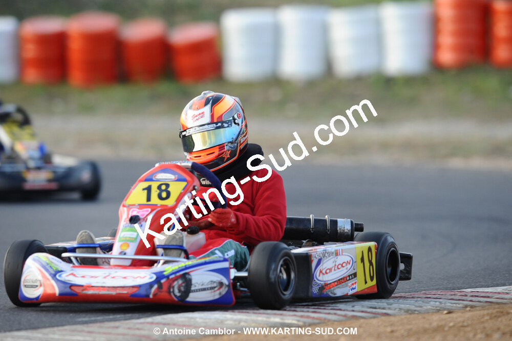 08/11/2009 : 5ème manche du Championnat du Sud 2009 à Ganges (photos Antoine Camblor) 2009 — karting