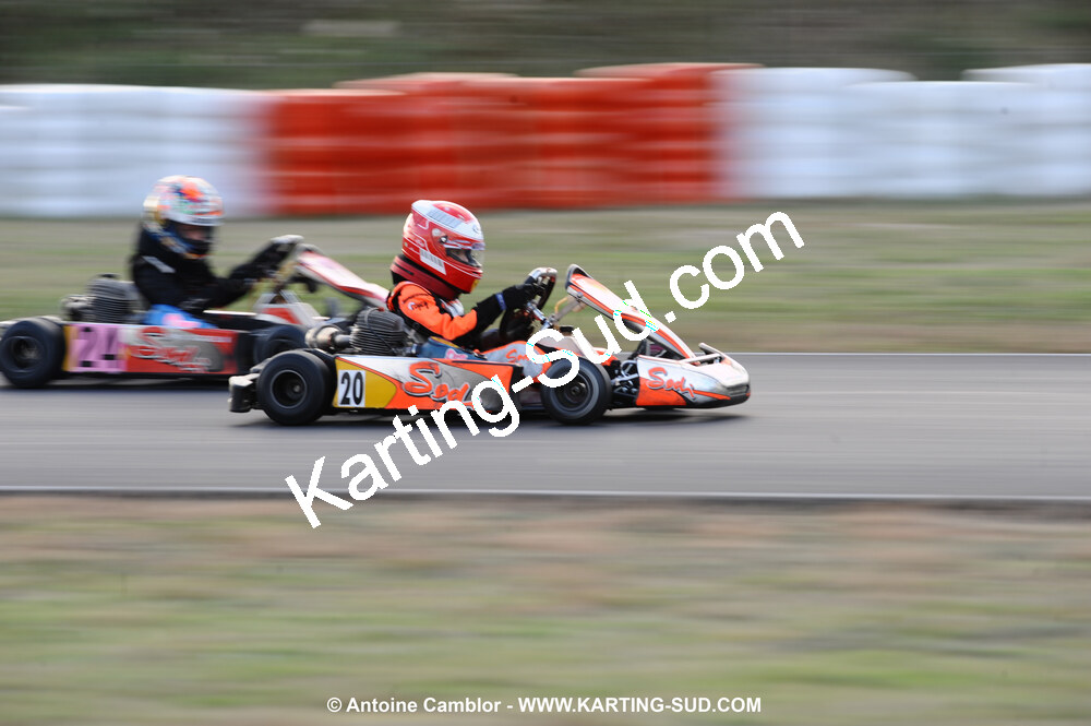 08/11/2009 : 5ème manche du Championnat du Sud 2009 à Ganges (photos Antoine Camblor) 2009 — karting