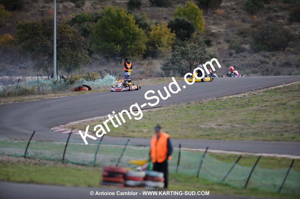 08/11/2009 : 5ème manche du Championnat du Sud 2009 à Ganges (photos Antoine Camblor) 2009 — karting