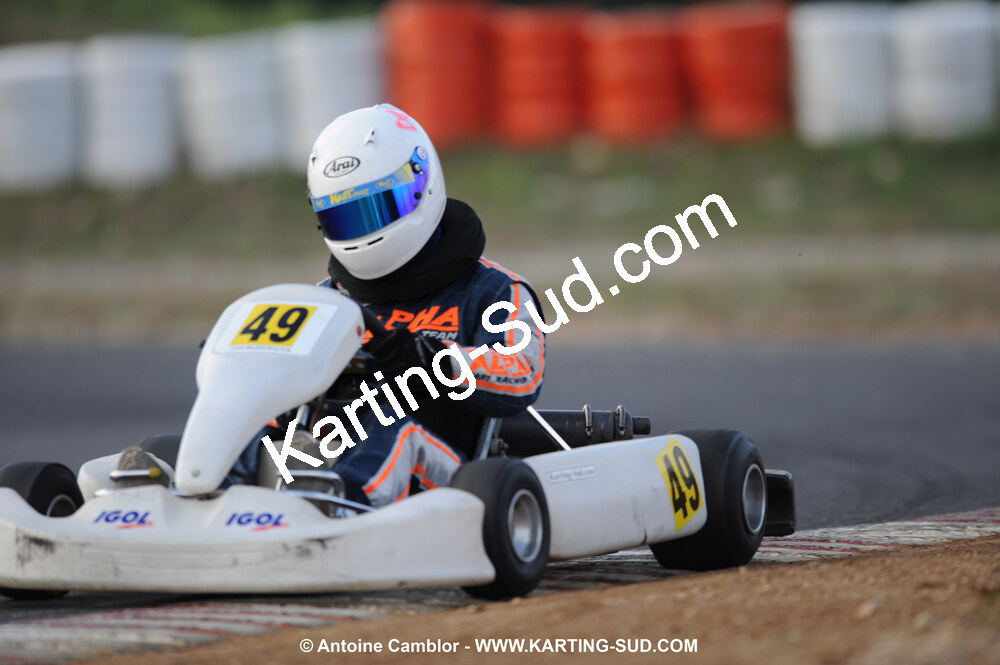 08/11/2009 : 5ème manche du Championnat du Sud 2009 à Ganges (photos Antoine Camblor) 2009 — karting