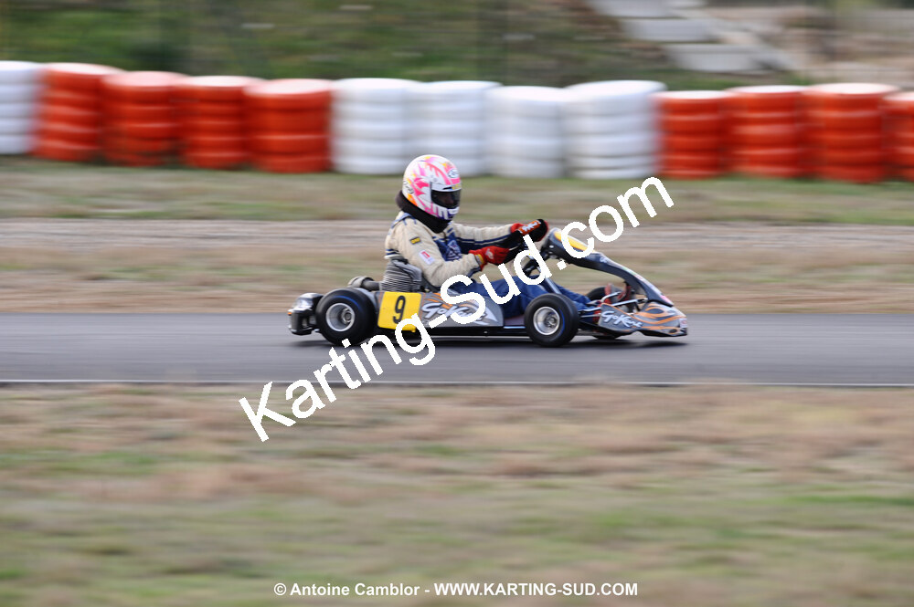 08/11/2009 : 5ème manche du Championnat du Sud 2009 à Ganges (photos Antoine Camblor) 2009 — karting