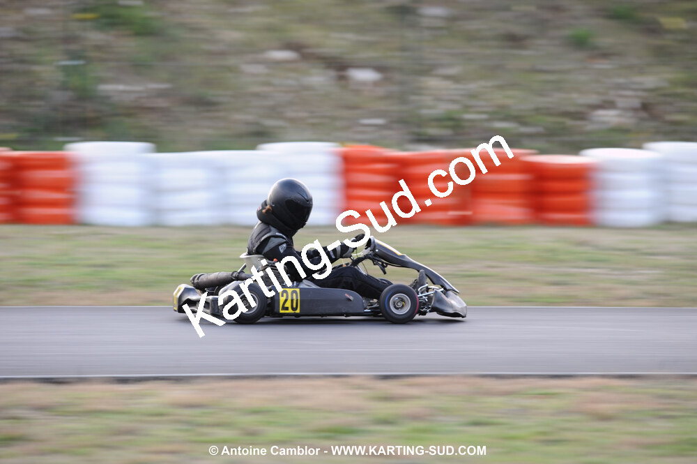 08/11/2009 : 5ème manche du Championnat du Sud 2009 à Ganges (photos Antoine Camblor) 2009 — karting