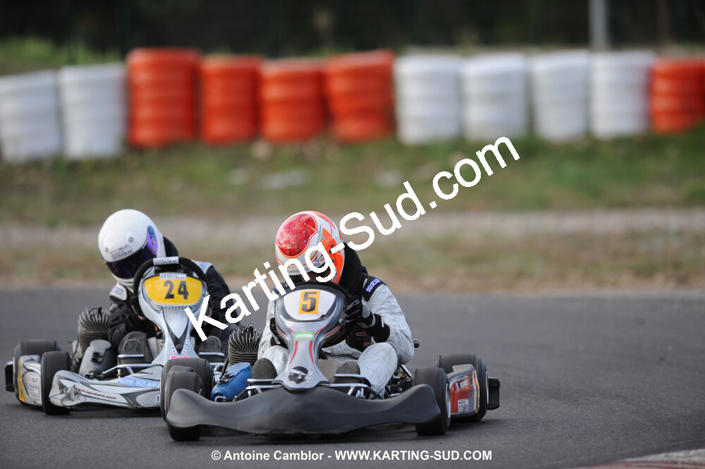 08/11/2009 : 5ème manche du Championnat du Sud 2009 à Ganges (photos Antoine Camblor) 2009 — karting