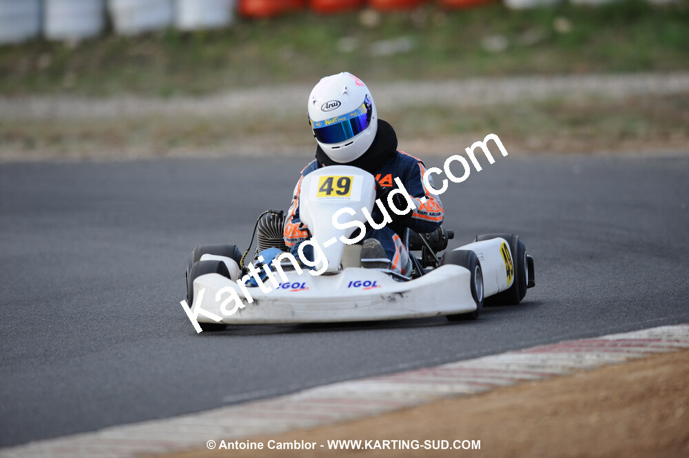 08/11/2009 : 5ème manche du Championnat du Sud 2009 à Ganges (photos Antoine Camblor) 2009 — karting
