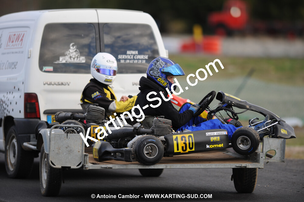 08/11/2009 : 5ème manche du Championnat du Sud 2009 à Ganges (photos Antoine Camblor) 2009 — karting
