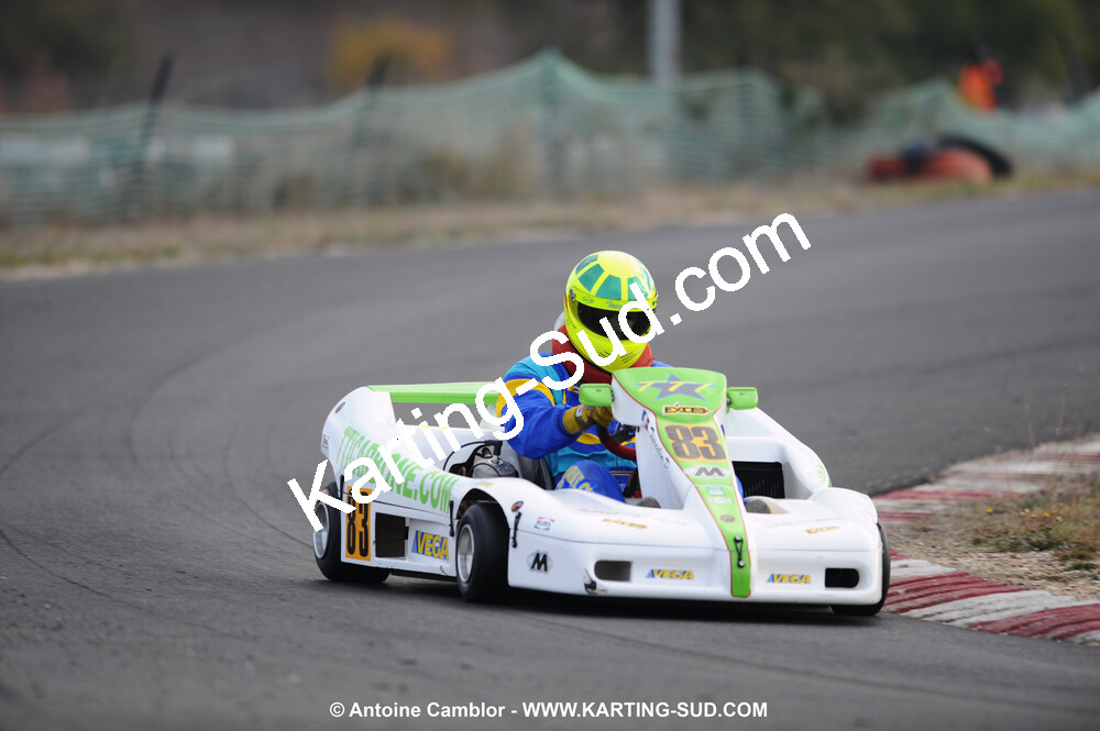 08/11/2009 : 5ème manche du Championnat du Sud 2009 à Ganges (photos Antoine Camblor) 2009 — karting