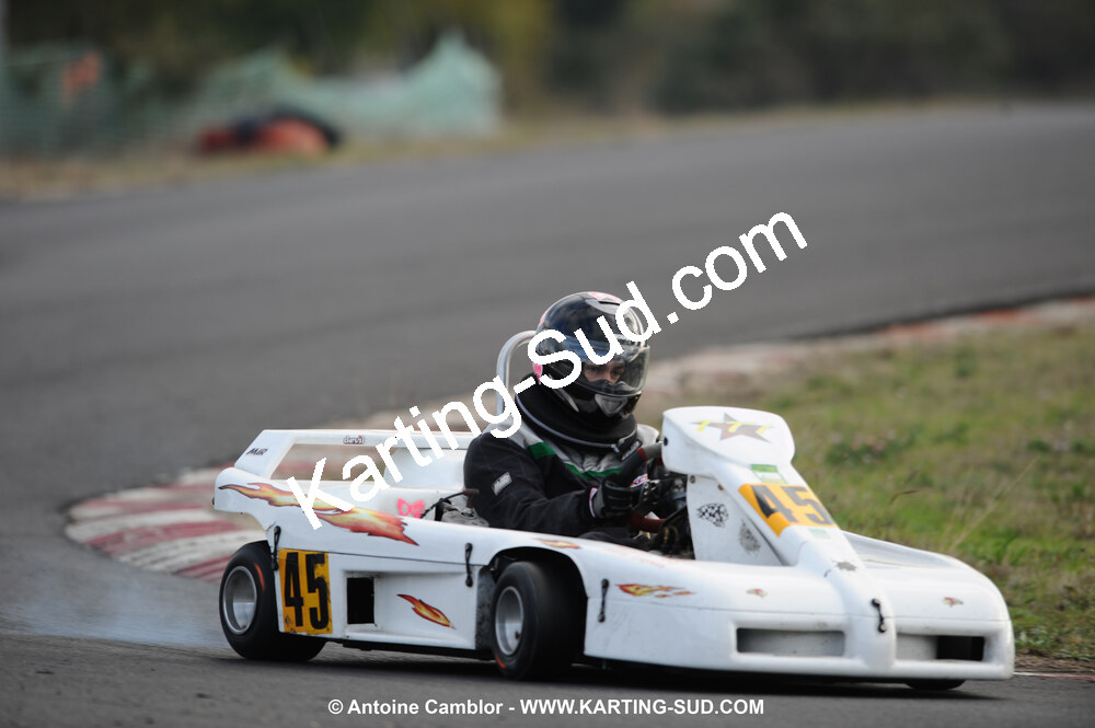 08/11/2009 : 5ème manche du Championnat du Sud 2009 à Ganges (photos Antoine Camblor) 2009 — karting