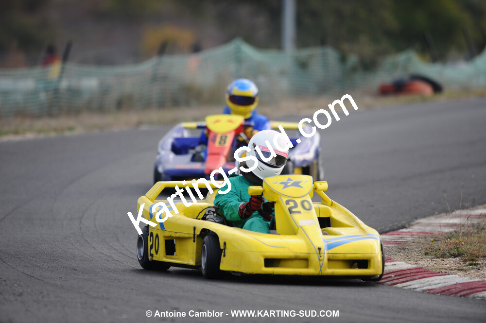 08/11/2009 : 5ème manche du Championnat du Sud 2009 à Ganges (photos Antoine Camblor) 2009 — karting