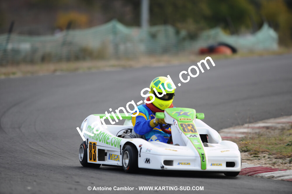 08/11/2009 : 5ème manche du Championnat du Sud 2009 à Ganges (photos Antoine Camblor) 2009 — karting