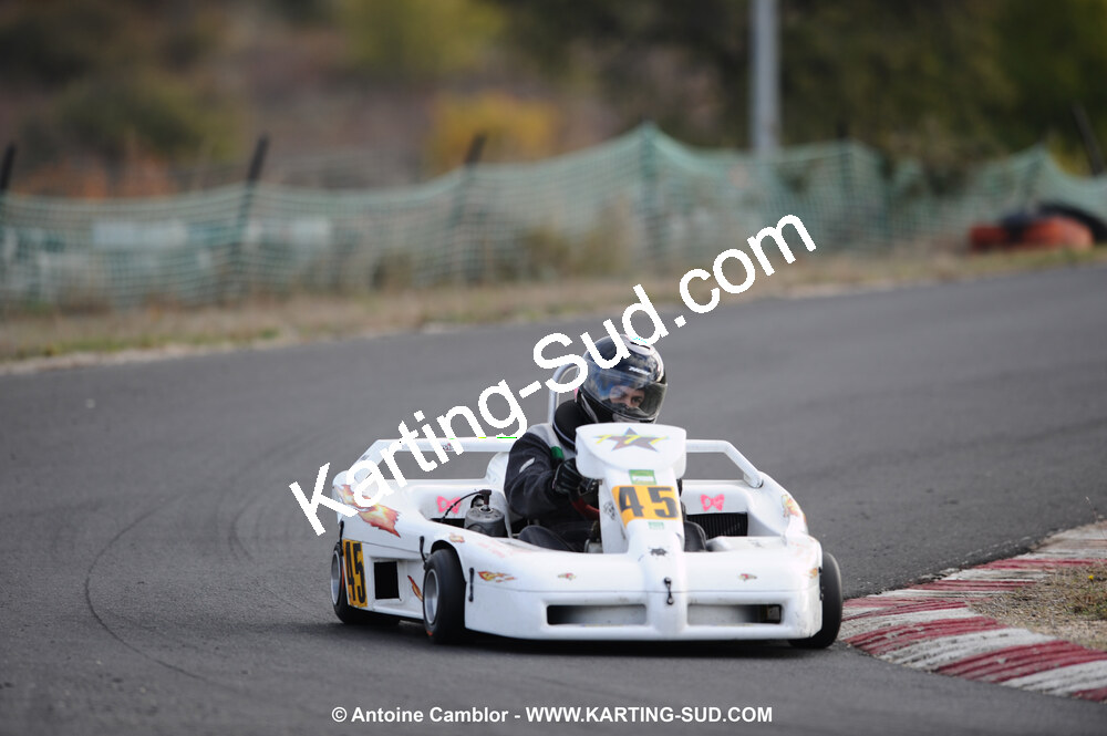 08/11/2009 : 5ème manche du Championnat du Sud 2009 à Ganges (photos Antoine Camblor) 2009 — karting