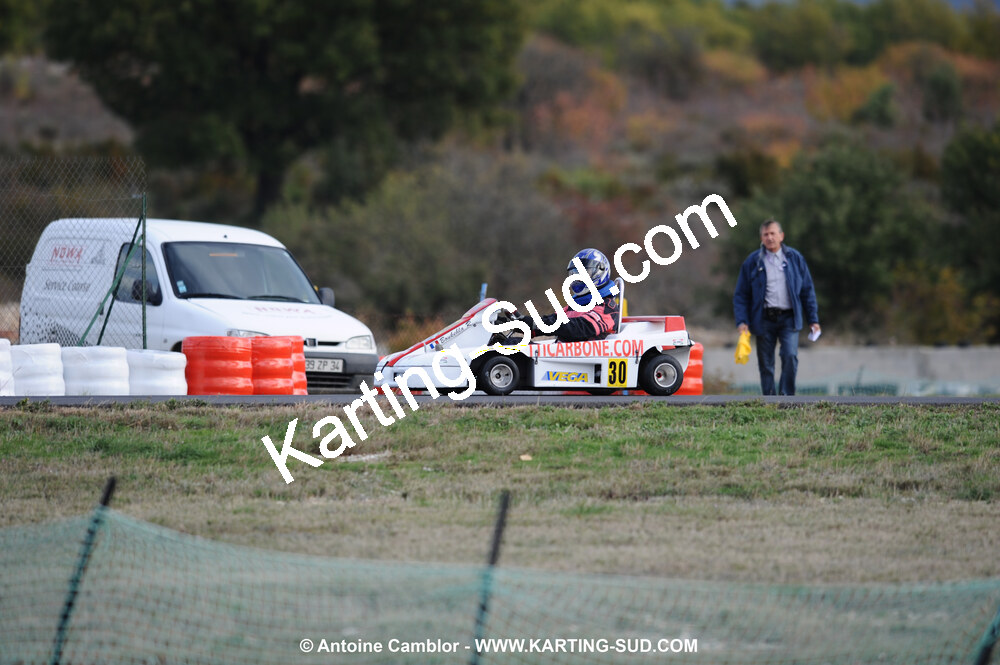 08/11/2009 : 5ème manche du Championnat du Sud 2009 à Ganges (photos Antoine Camblor) 2009 — karting