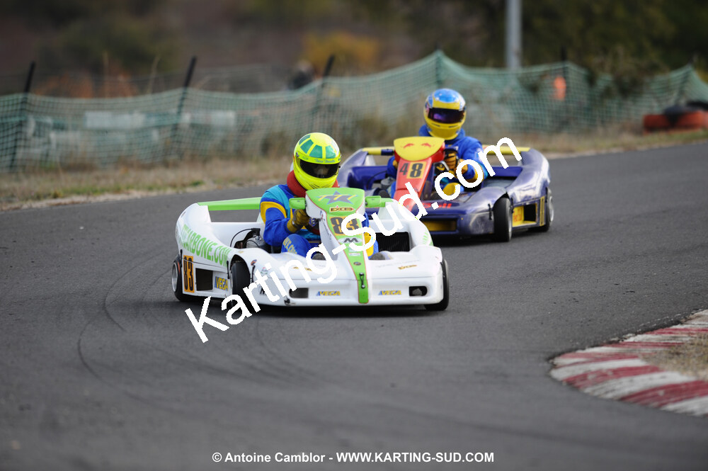 08/11/2009 : 5ème manche du Championnat du Sud 2009 à Ganges (photos Antoine Camblor) 2009 — karting