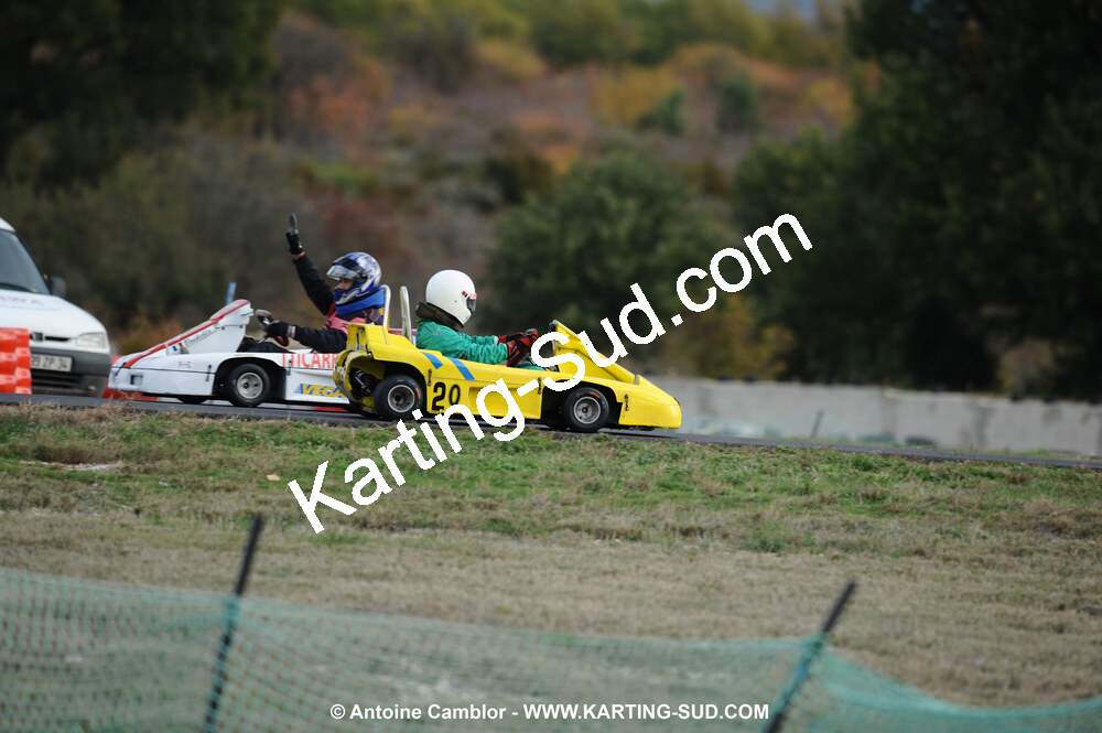 08/11/2009 : 5ème manche du Championnat du Sud 2009 à Ganges (photos Antoine Camblor) 2009 — karting