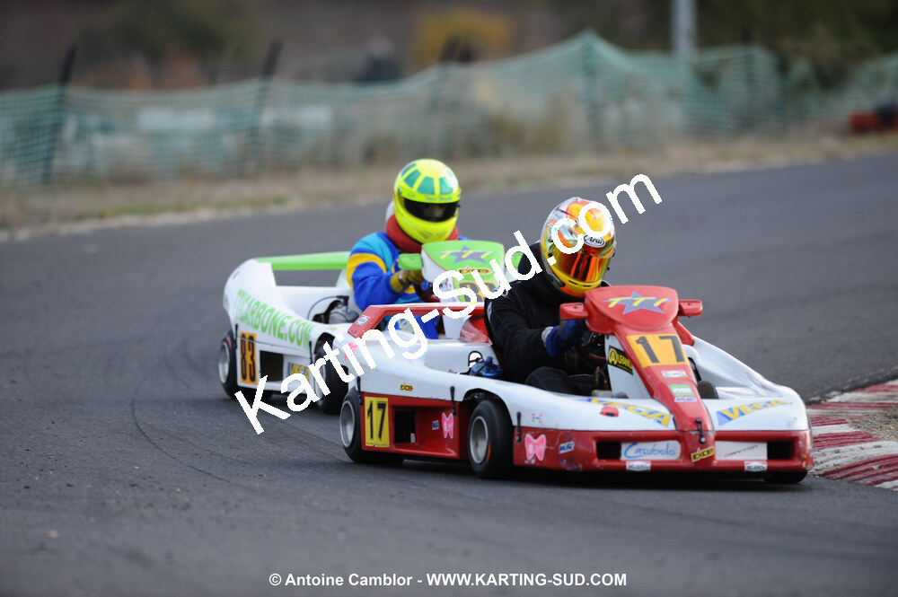 08/11/2009 : 5ème manche du Championnat du Sud 2009 à Ganges (photos Antoine Camblor) 2009 — karting