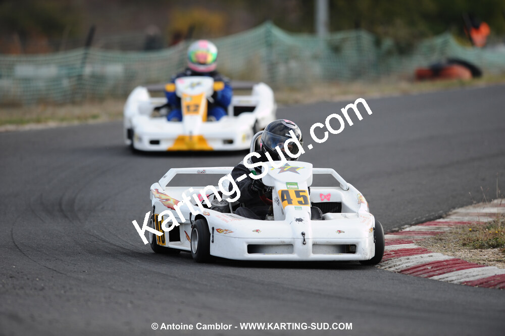 08/11/2009 : 5ème manche du Championnat du Sud 2009 à Ganges (photos Antoine Camblor) 2009 — karting