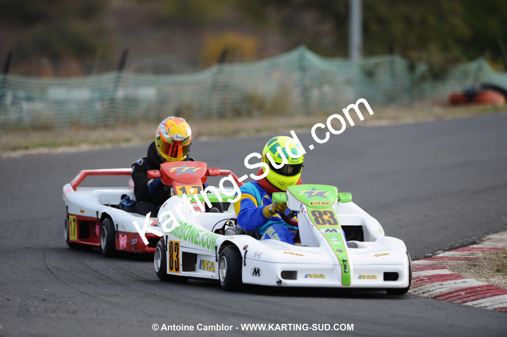 08/11/2009 : 5ème manche du Championnat du Sud 2009 à Ganges (photos Antoine Camblor) 2009 — karting