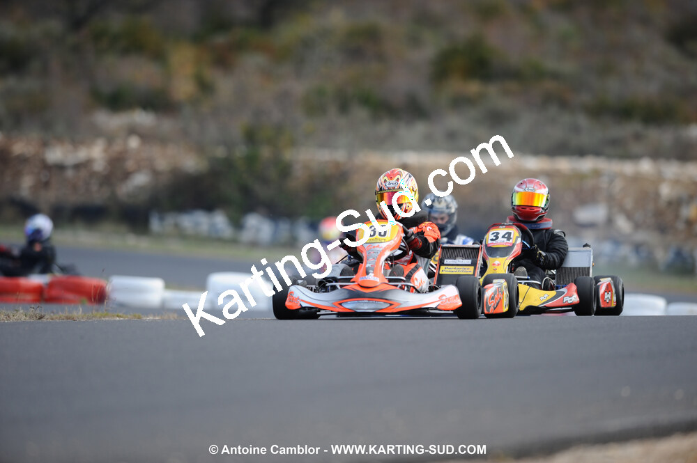 08/11/2009 : 5ème manche du Championnat du Sud 2009 à Ganges (photos Antoine Camblor) 2009 — karting