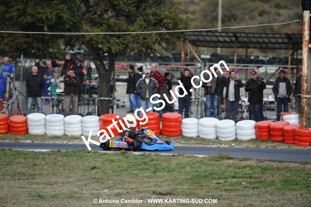 08/11/2009 : 5ème manche du Championnat du Sud 2009 à Ganges (photos Antoine Camblor) 2009 — karting