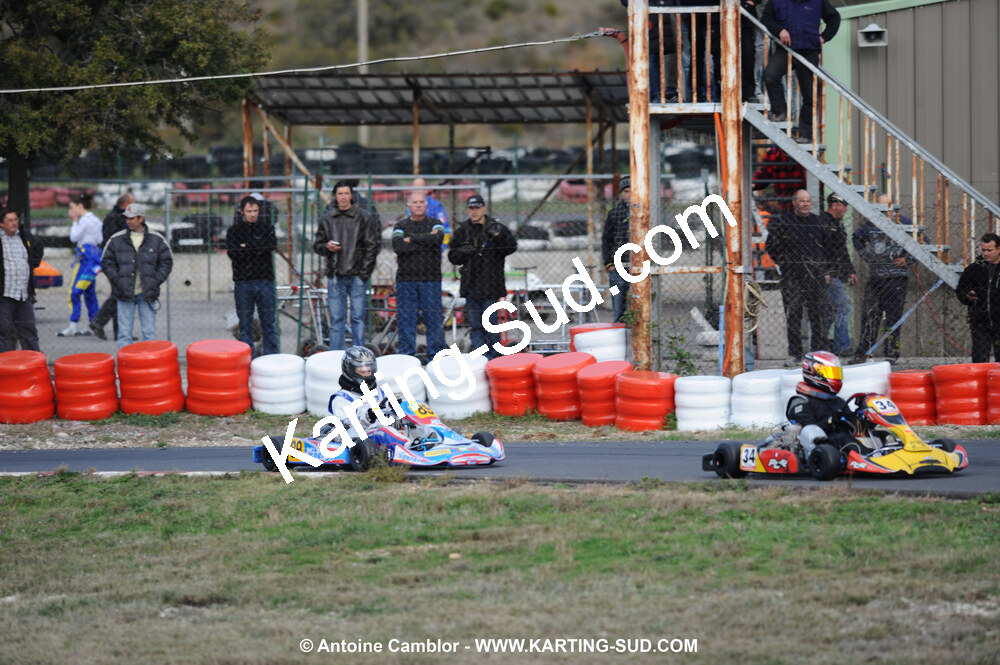 08/11/2009 : 5ème manche du Championnat du Sud 2009 à Ganges (photos Antoine Camblor) 2009 — karting