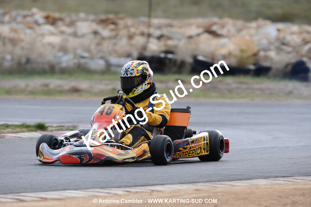 08/11/2009 : 5ème manche du Championnat du Sud 2009 à Ganges (photos Antoine Camblor) 2009 — karting