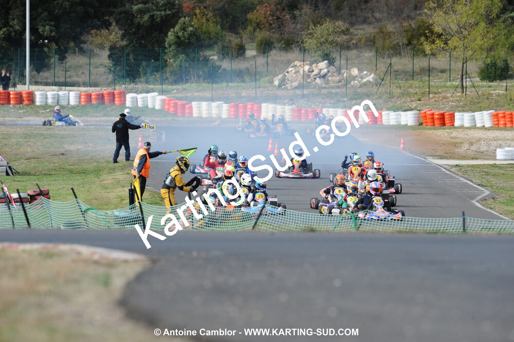 08/11/2009 : 5ème manche du Championnat du Sud 2009 à Ganges (photos Antoine Camblor) 2009 — karting