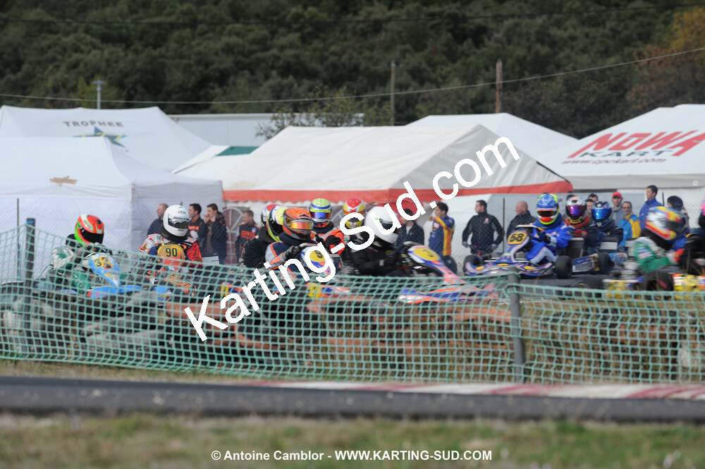 08/11/2009 : 5ème manche du Championnat du Sud 2009 à Ganges (photos Antoine Camblor) 2009 — karting