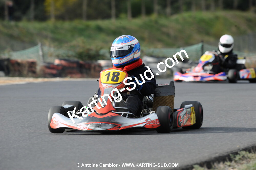 08/11/2009 : 5ème manche du Championnat du Sud 2009 à Ganges (photos Antoine Camblor) 2009 — karting