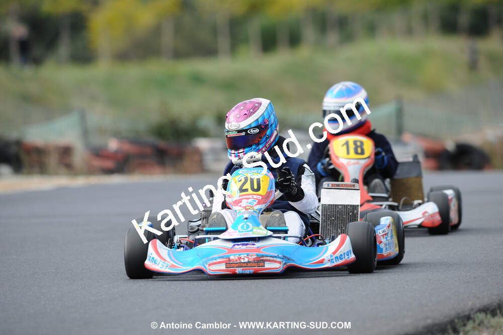 08/11/2009 : 5ème manche du Championnat du Sud 2009 à Ganges (photos Antoine Camblor) 2009 — karting