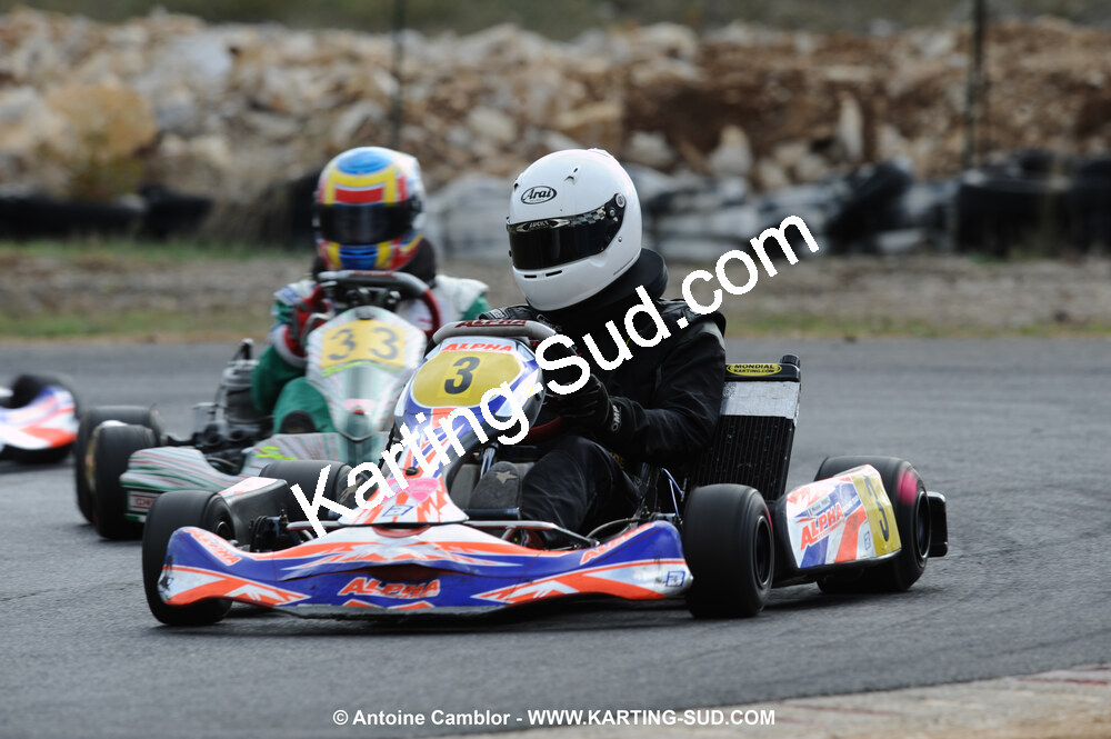 08/11/2009 : 5ème manche du Championnat du Sud 2009 à Ganges (photos Antoine Camblor) 2009 — karting
