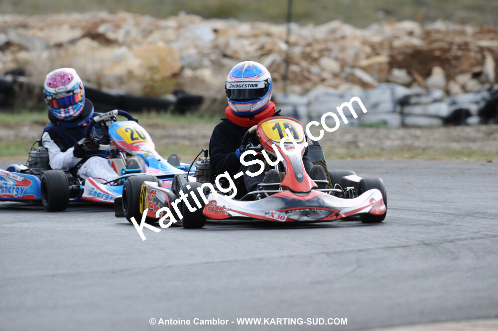 08/11/2009 : 5ème manche du Championnat du Sud 2009 à Ganges (photos Antoine Camblor) 2009 — karting