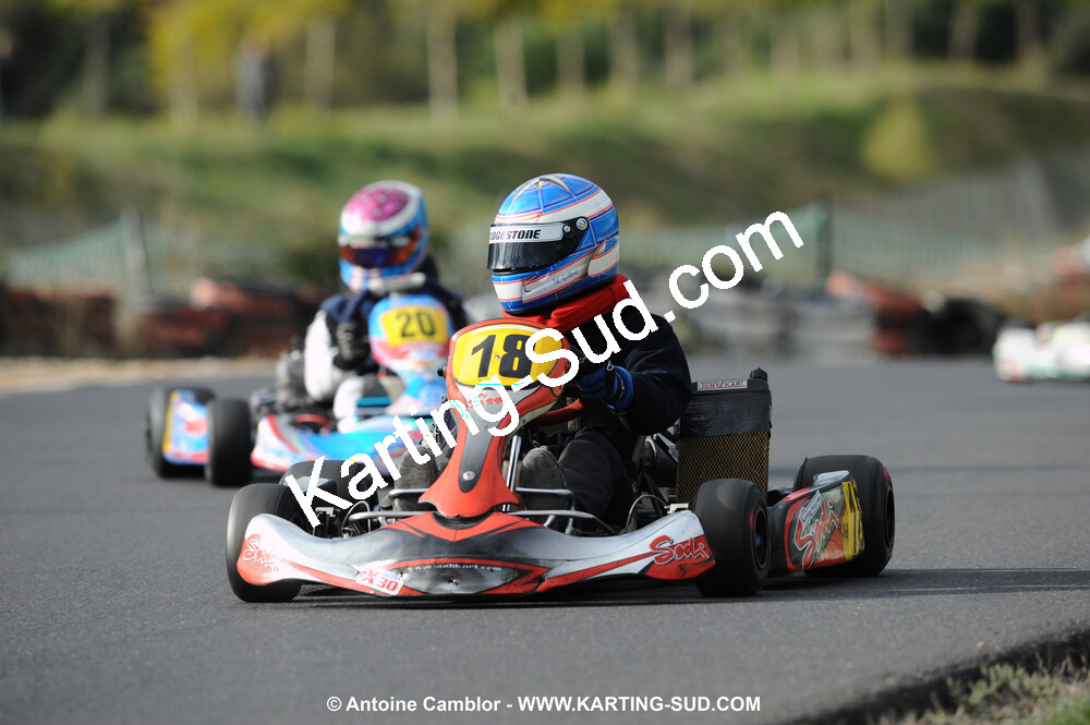 08/11/2009 : 5ème manche du Championnat du Sud 2009 à Ganges (photos Antoine Camblor) 2009 — karting
