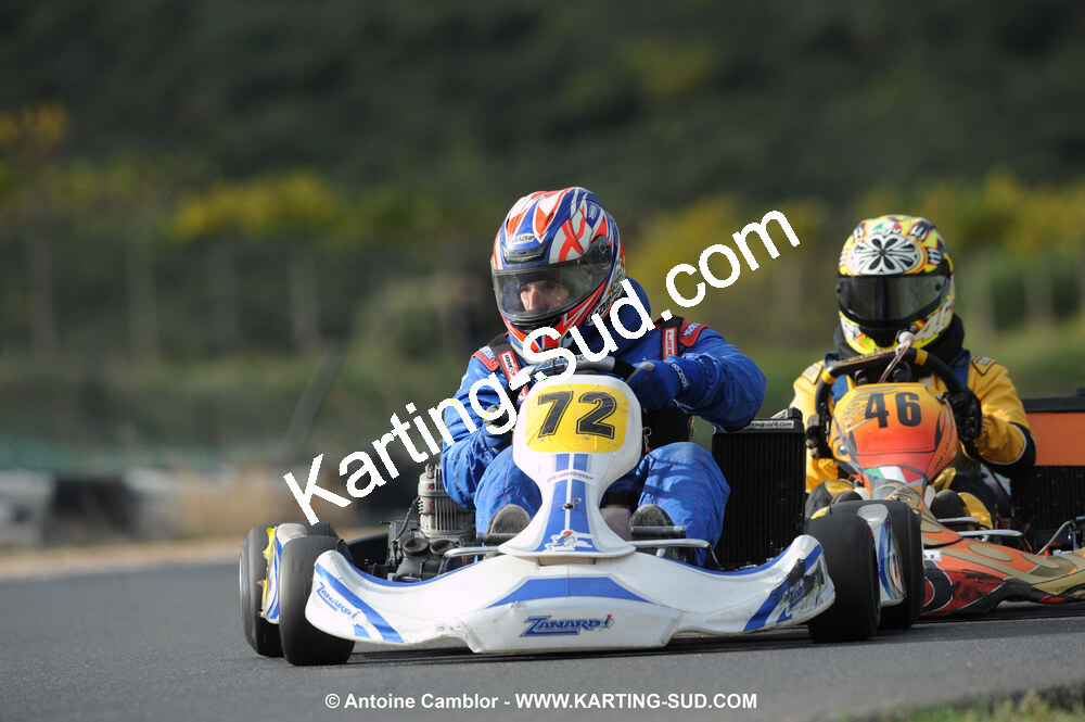 08/11/2009 : 5ème manche du Championnat du Sud 2009 à Ganges (photos Antoine Camblor) 2009 — karting