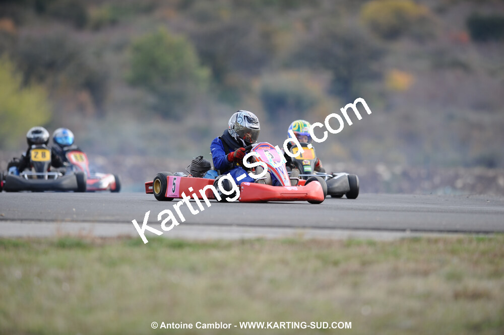 08/11/2009 : 5ème manche du Championnat du Sud 2009 à Ganges (photos Antoine Camblor) 2009 — karting