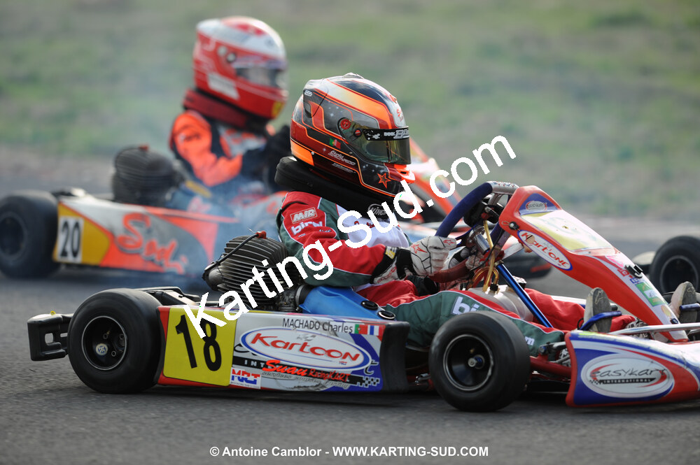 08/11/2009 : 5ème manche du Championnat du Sud 2009 à Ganges (photos Antoine Camblor) 2009 — karting