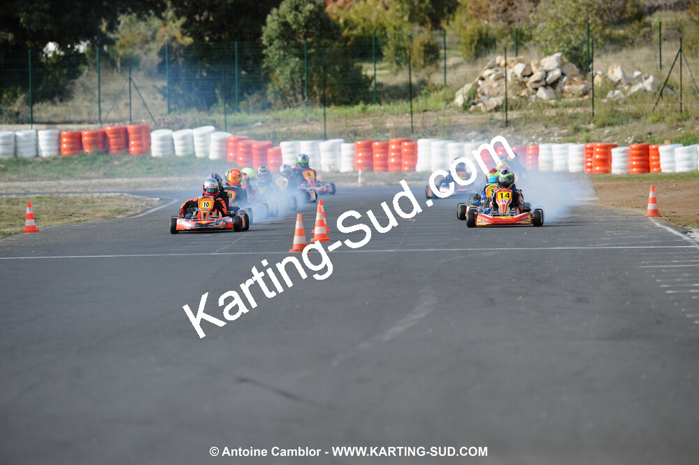 08/11/2009 : 5ème manche du Championnat du Sud 2009 à Ganges (photos Antoine Camblor) 2009 — karting