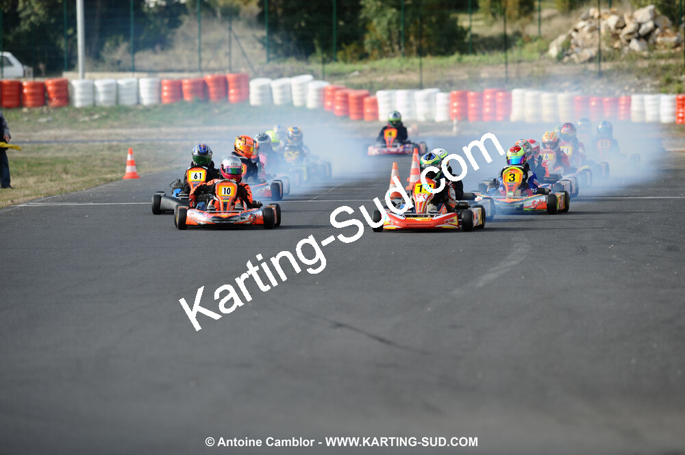 08/11/2009 : 5ème manche du Championnat du Sud 2009 à Ganges (photos Antoine Camblor) 2009 — karting