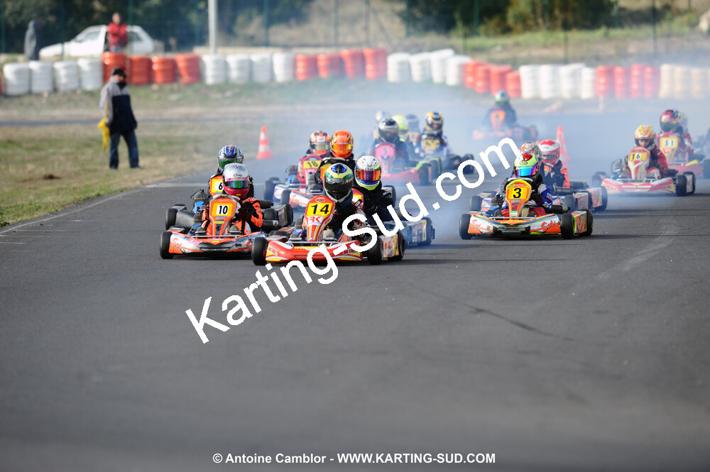 08/11/2009 : 5ème manche du Championnat du Sud 2009 à Ganges (photos Antoine Camblor) 2009 — karting
