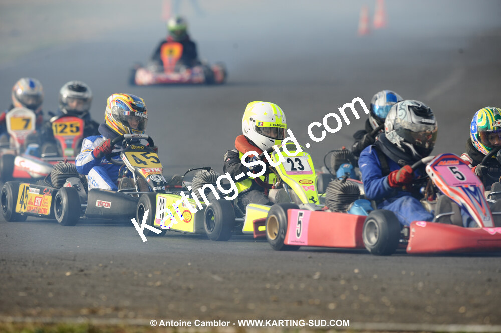 08/11/2009 : 5ème manche du Championnat du Sud 2009 à Ganges (photos Antoine Camblor) 2009 — karting