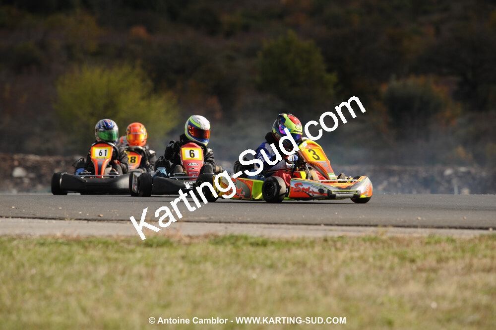 08/11/2009 : 5ème manche du Championnat du Sud 2009 à Ganges (photos Antoine Camblor) 2009 — karting