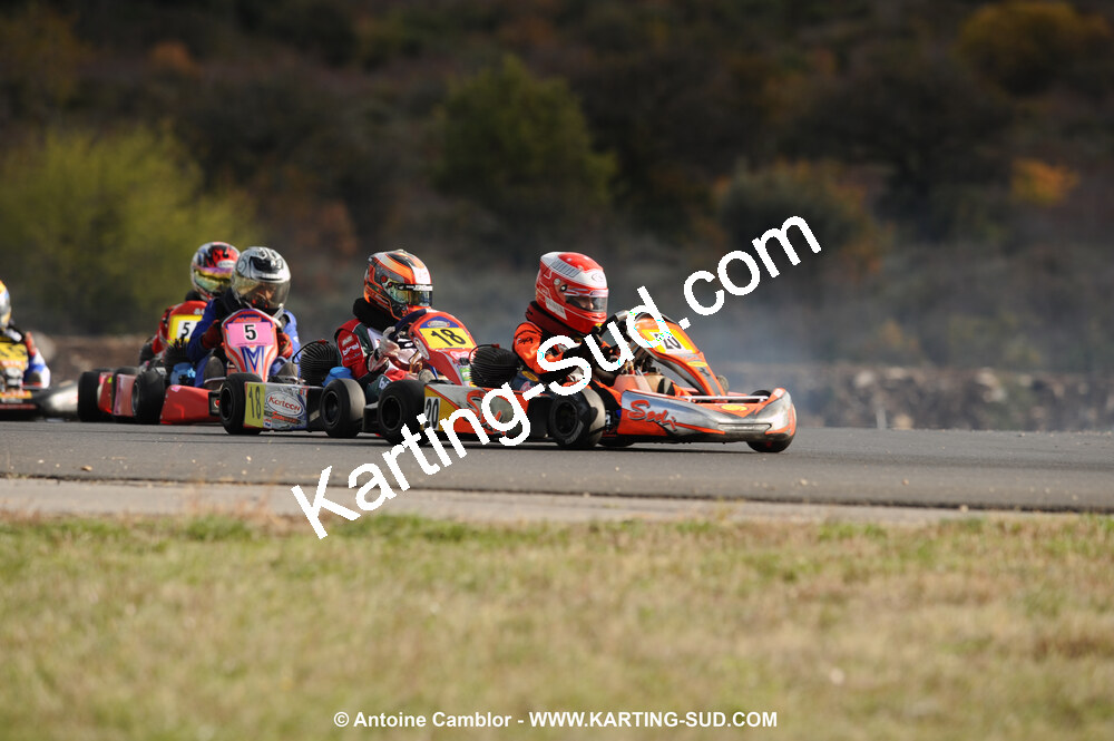 08/11/2009 : 5ème manche du Championnat du Sud 2009 à Ganges (photos Antoine Camblor) 2009 — karting
