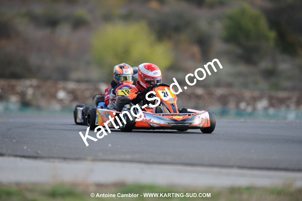 08/11/2009 : 5ème manche du Championnat du Sud 2009 à Ganges (photos Antoine Camblor) 2009 — karting