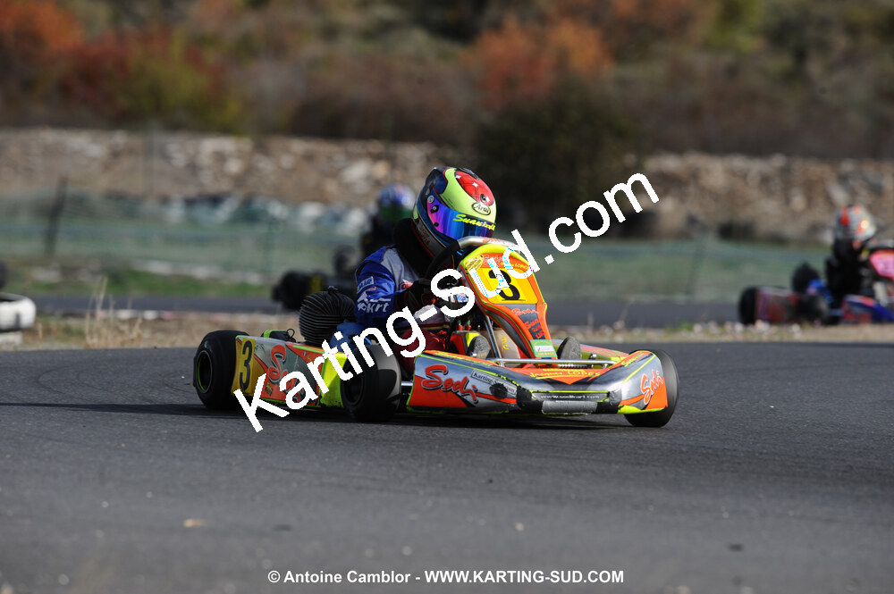 08/11/2009 : 5ème manche du Championnat du Sud 2009 à Ganges (photos Antoine Camblor) 2009 — karting