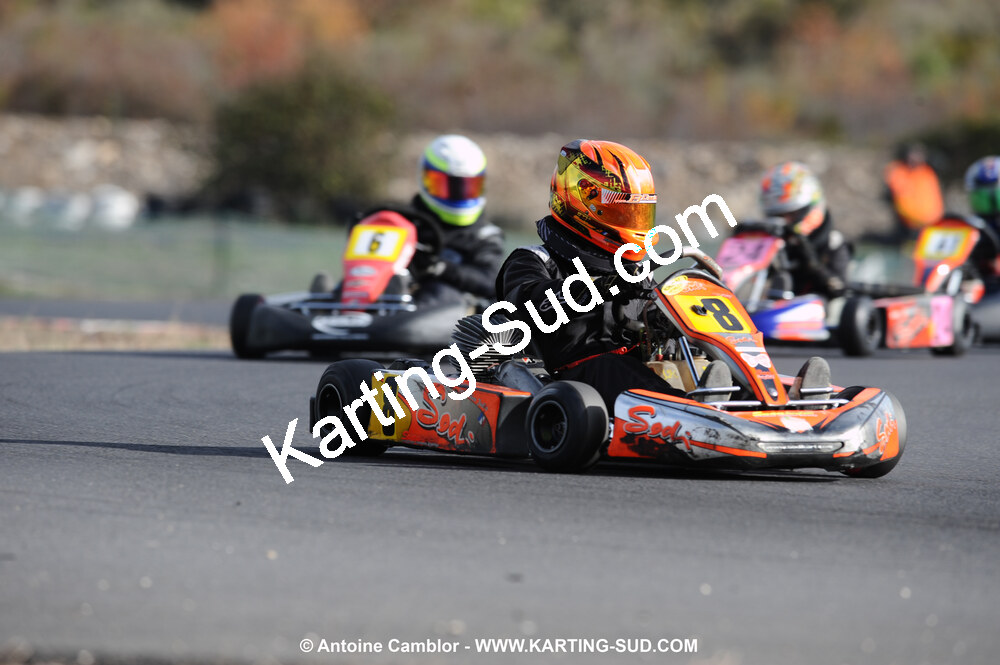 08/11/2009 : 5ème manche du Championnat du Sud 2009 à Ganges (photos Antoine Camblor) 2009 — karting