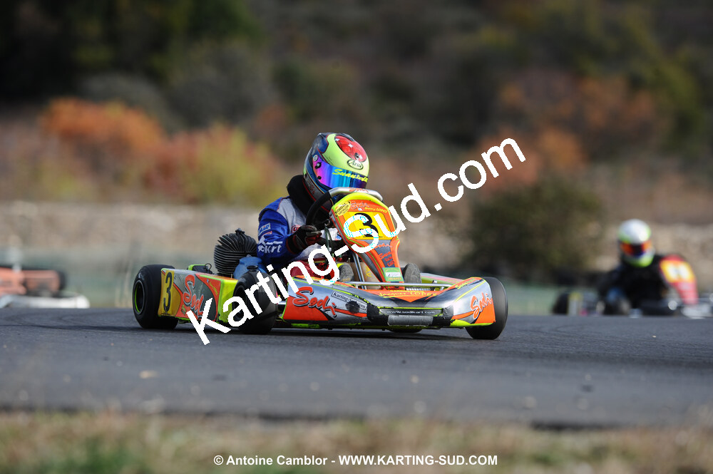 08/11/2009 : 5ème manche du Championnat du Sud 2009 à Ganges (photos Antoine Camblor) 2009 — karting
