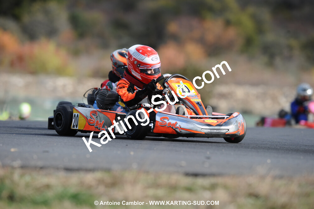 08/11/2009 : 5ème manche du Championnat du Sud 2009 à Ganges (photos Antoine Camblor) 2009 — karting