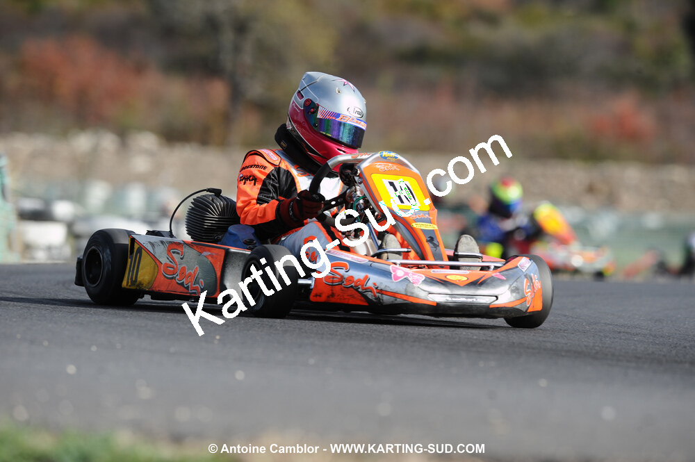 08/11/2009 : 5ème manche du Championnat du Sud 2009 à Ganges (photos Antoine Camblor) 2009 — karting
