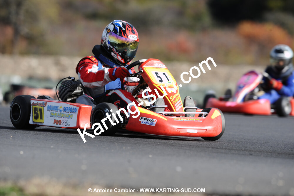 08/11/2009 : 5ème manche du Championnat du Sud 2009 à Ganges (photos Antoine Camblor) 2009 — karting